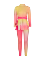 Sour Rose Ruffled Swimsuit
