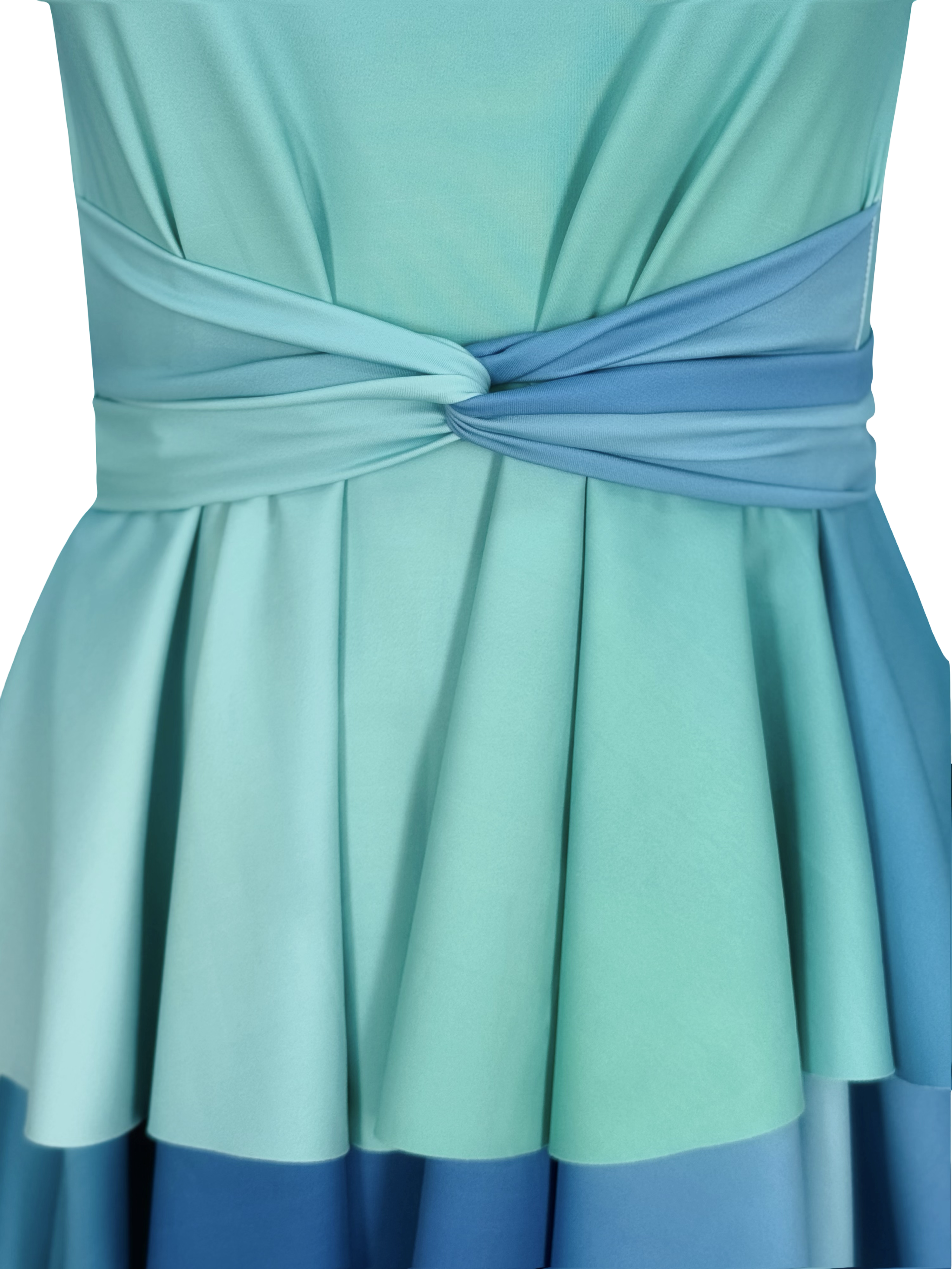 Aqua Skies Ruffled Swimsuit