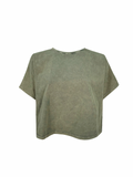 Acid Oversize Half T-Shirt