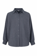 Stripped Over Size Shirt