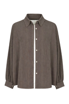 Stripped Over Size Shirt