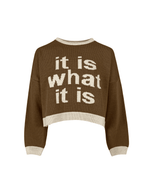 It is What its Sweater