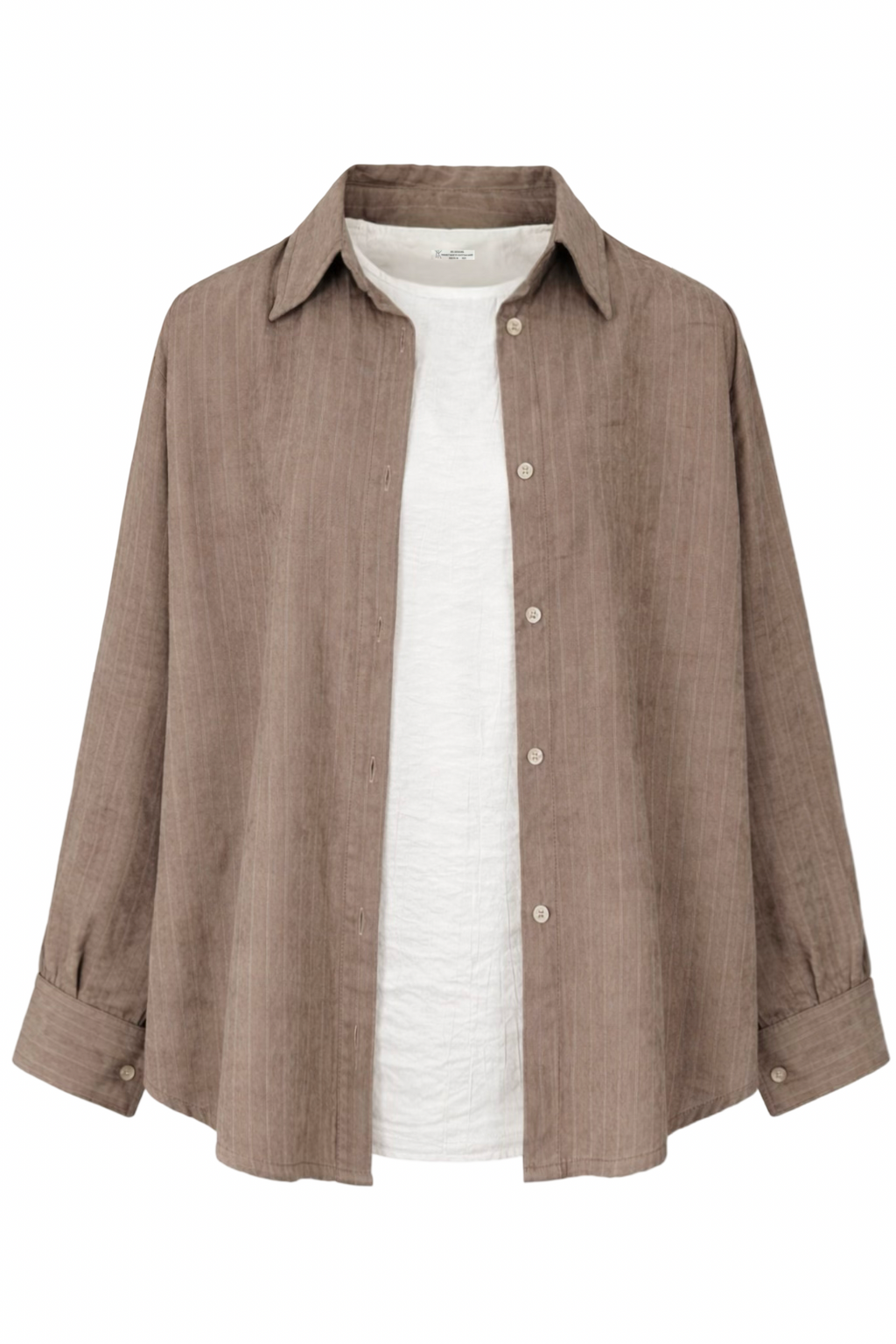 Stripped Over Size Shirt