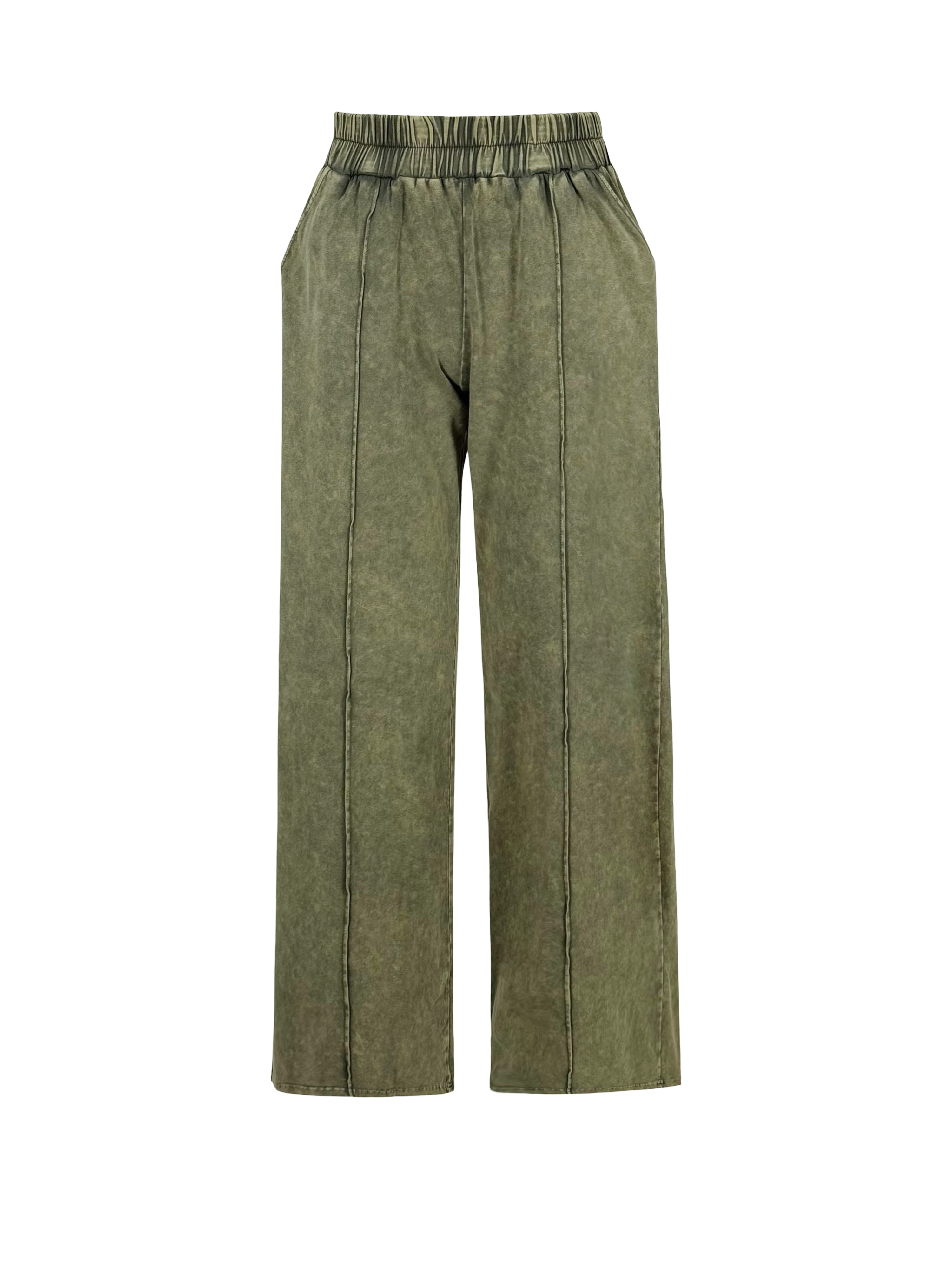 Acid Washed Set Pants