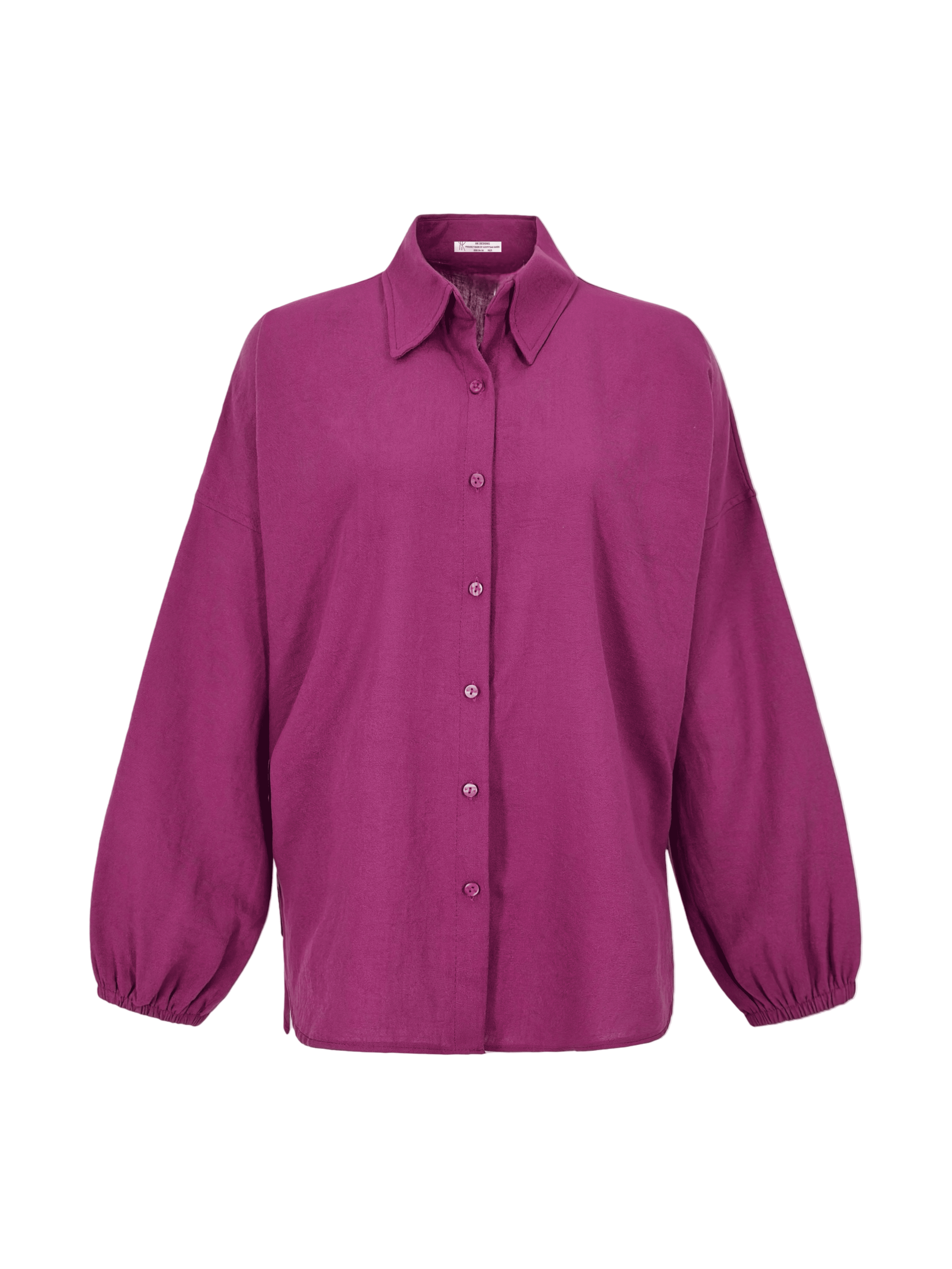Oversized Linen Set Shirt