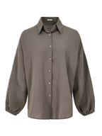 Oversized Linen Set Shirt