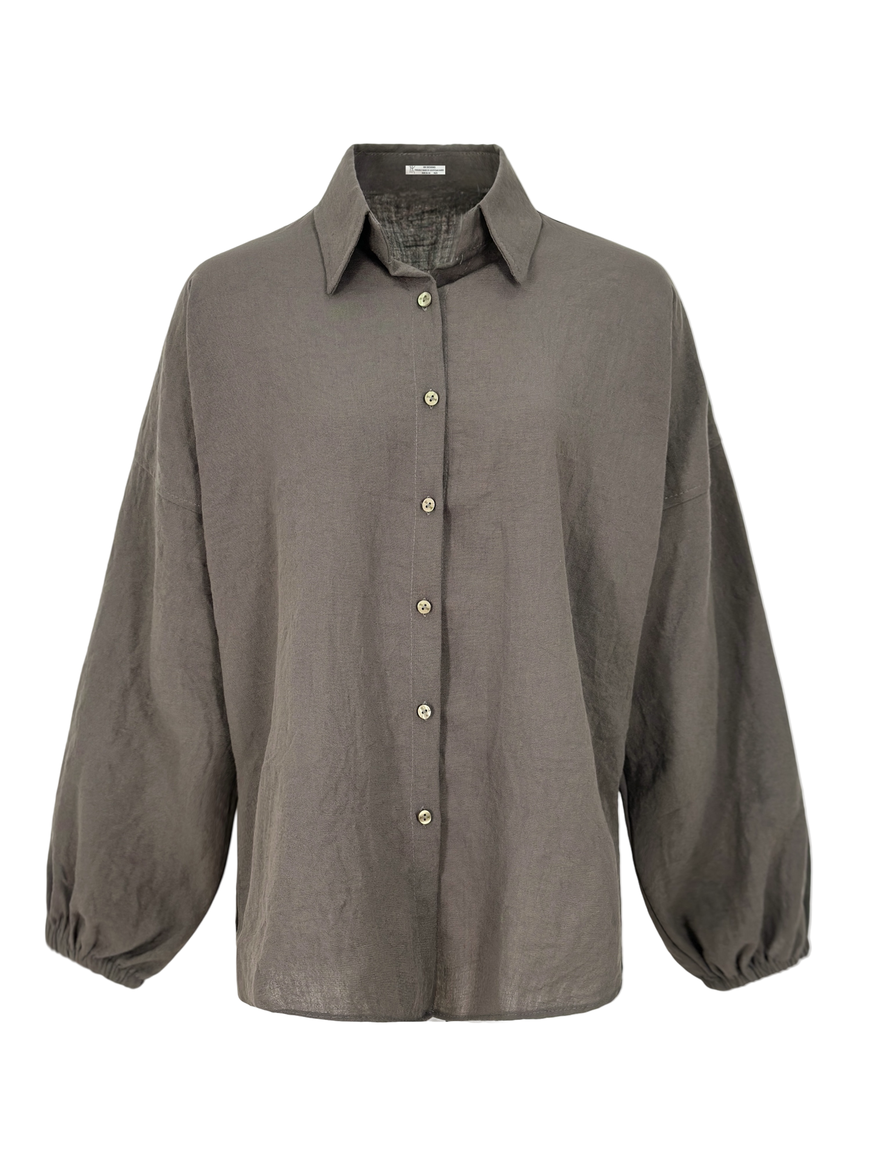 Oversized Linen Set Shirt