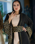 Persian Princess kaftan Black