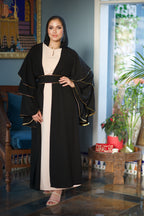 3 Ruffle Golden Kaftan