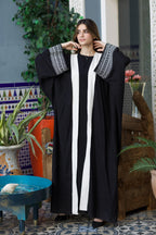 Eyes On World Kaftan Black