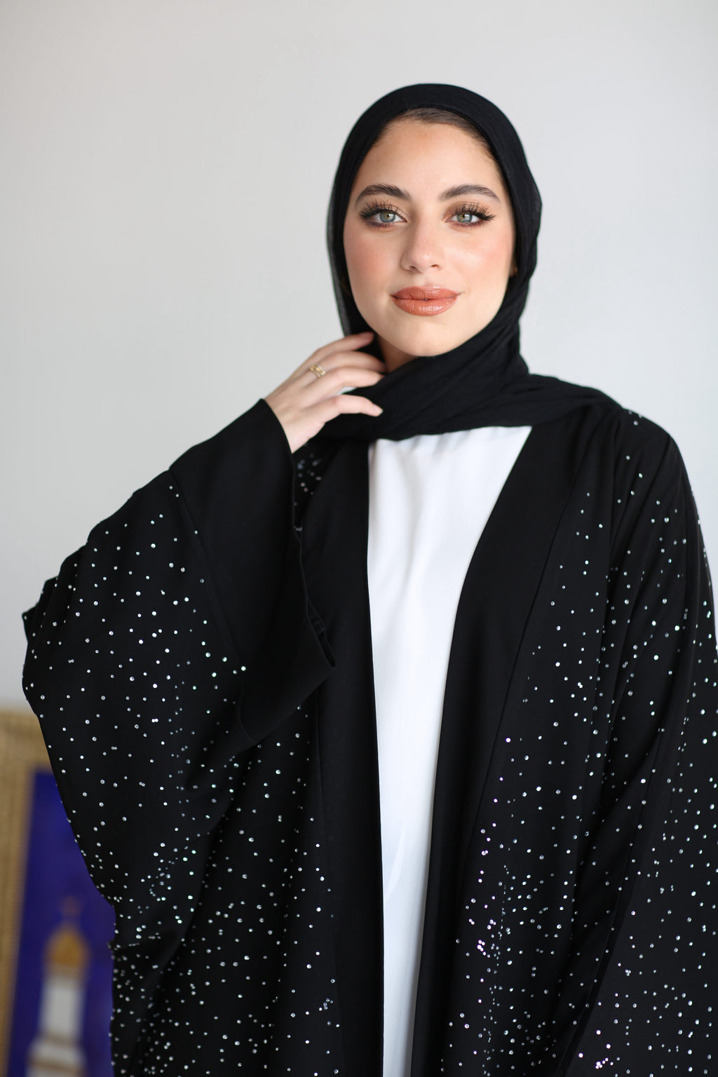 Queen Of Blings Kaftan Black