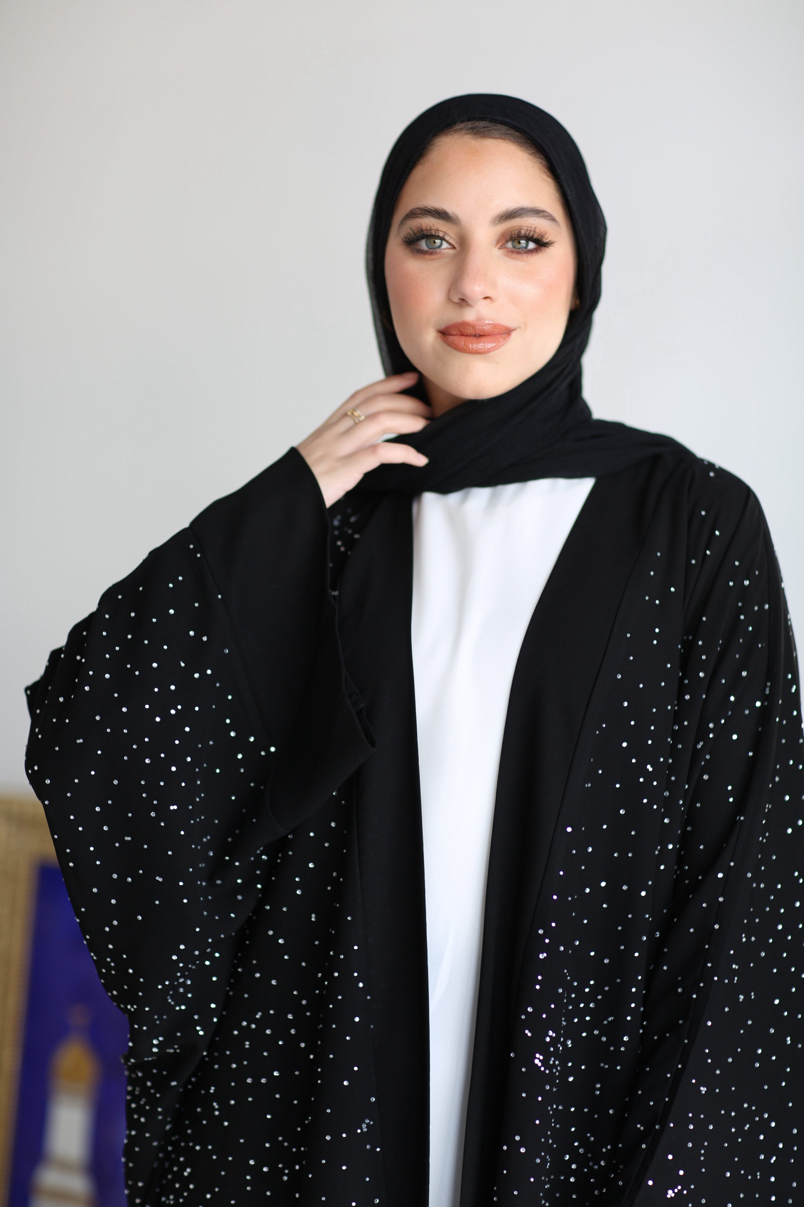 Queen Of Blings Kaftan Black