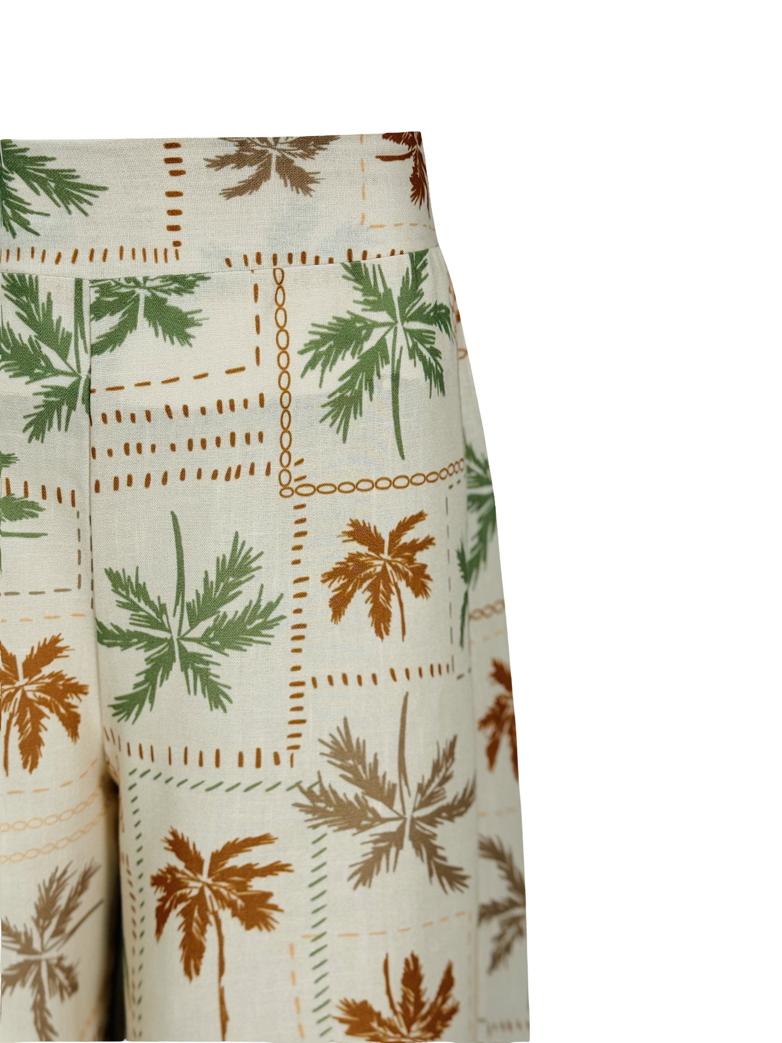 Boho Palms Set Pants