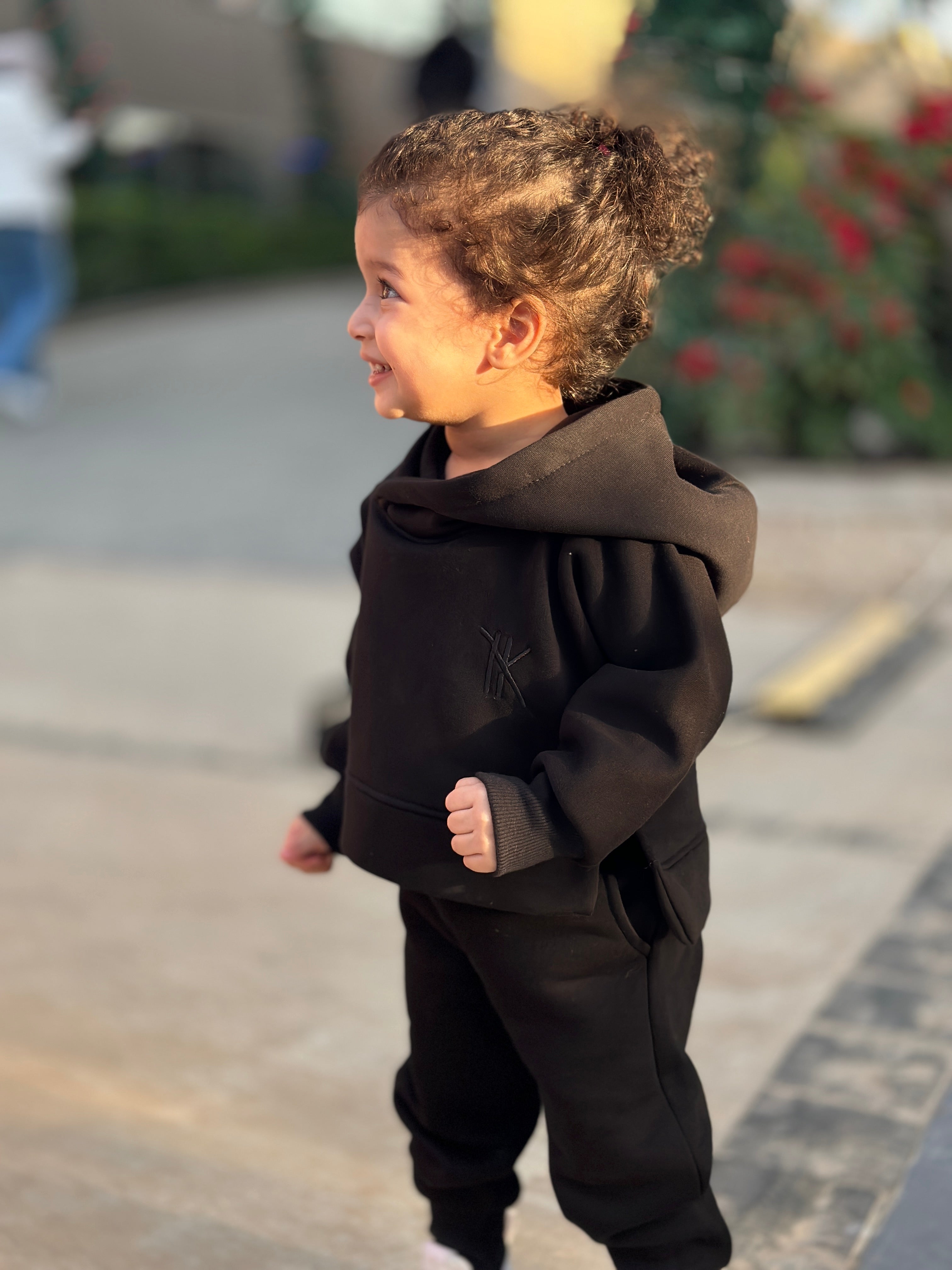 Go Baby Girl Set Black