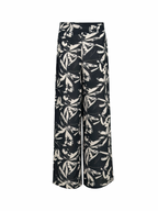 Black Palms Set Pants