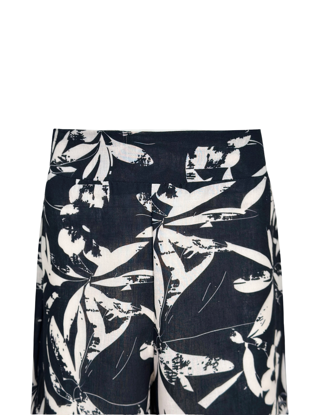 Black Palms Set Pants
