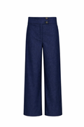 Wrap it Denim Set Pants
