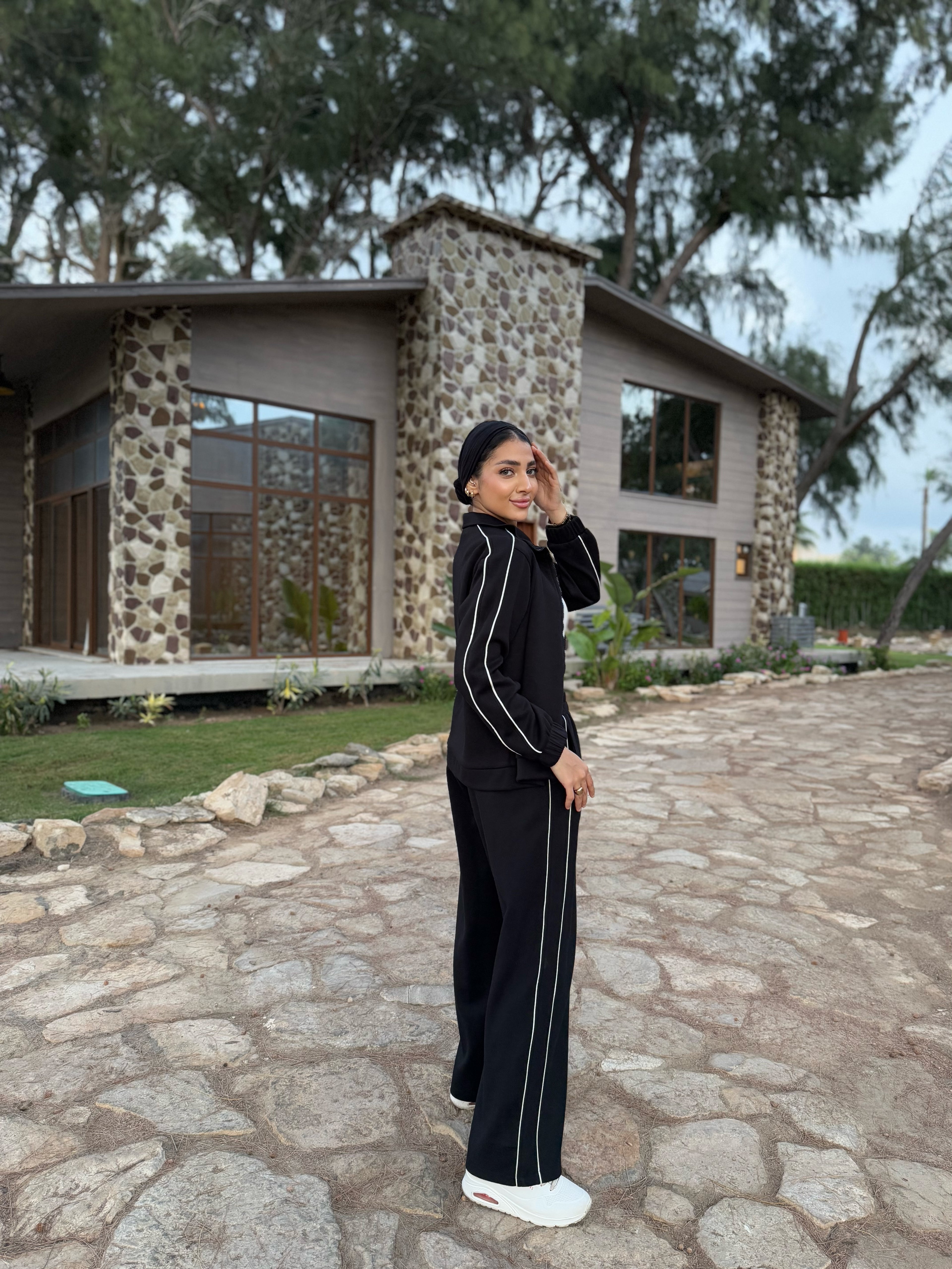 Double Trim Set Pants