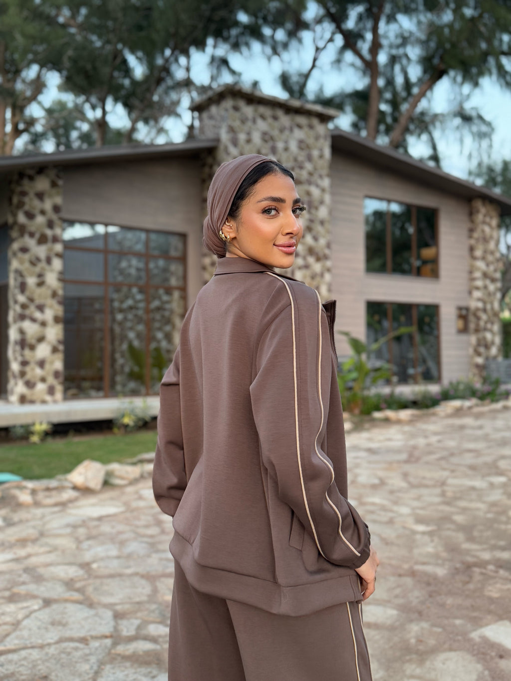 Double Trim Set Jacket