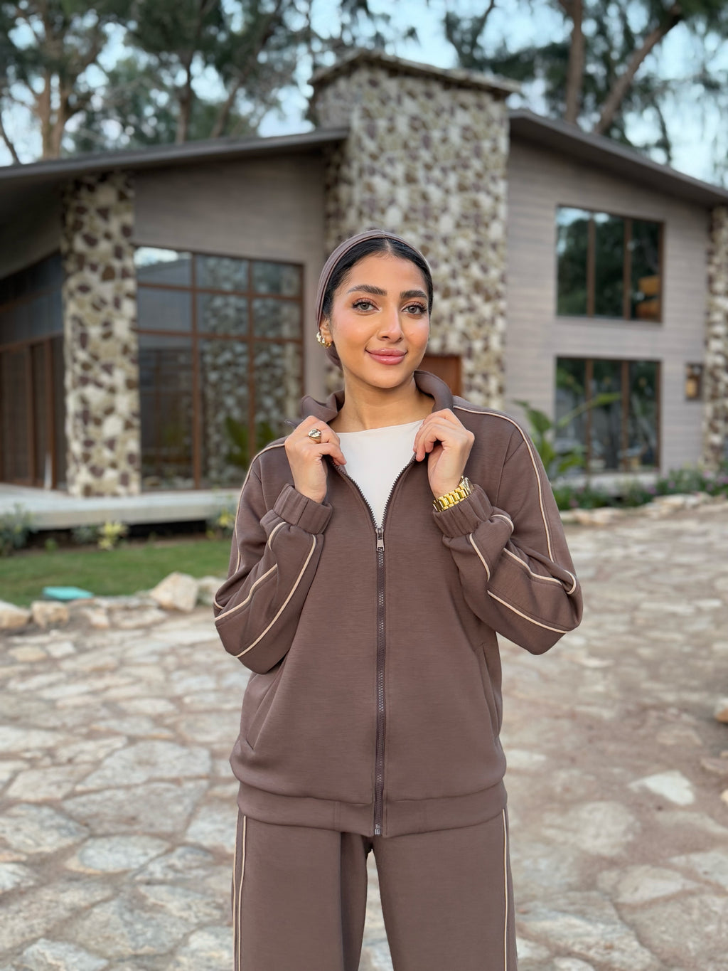 Double Trim Set Jacket