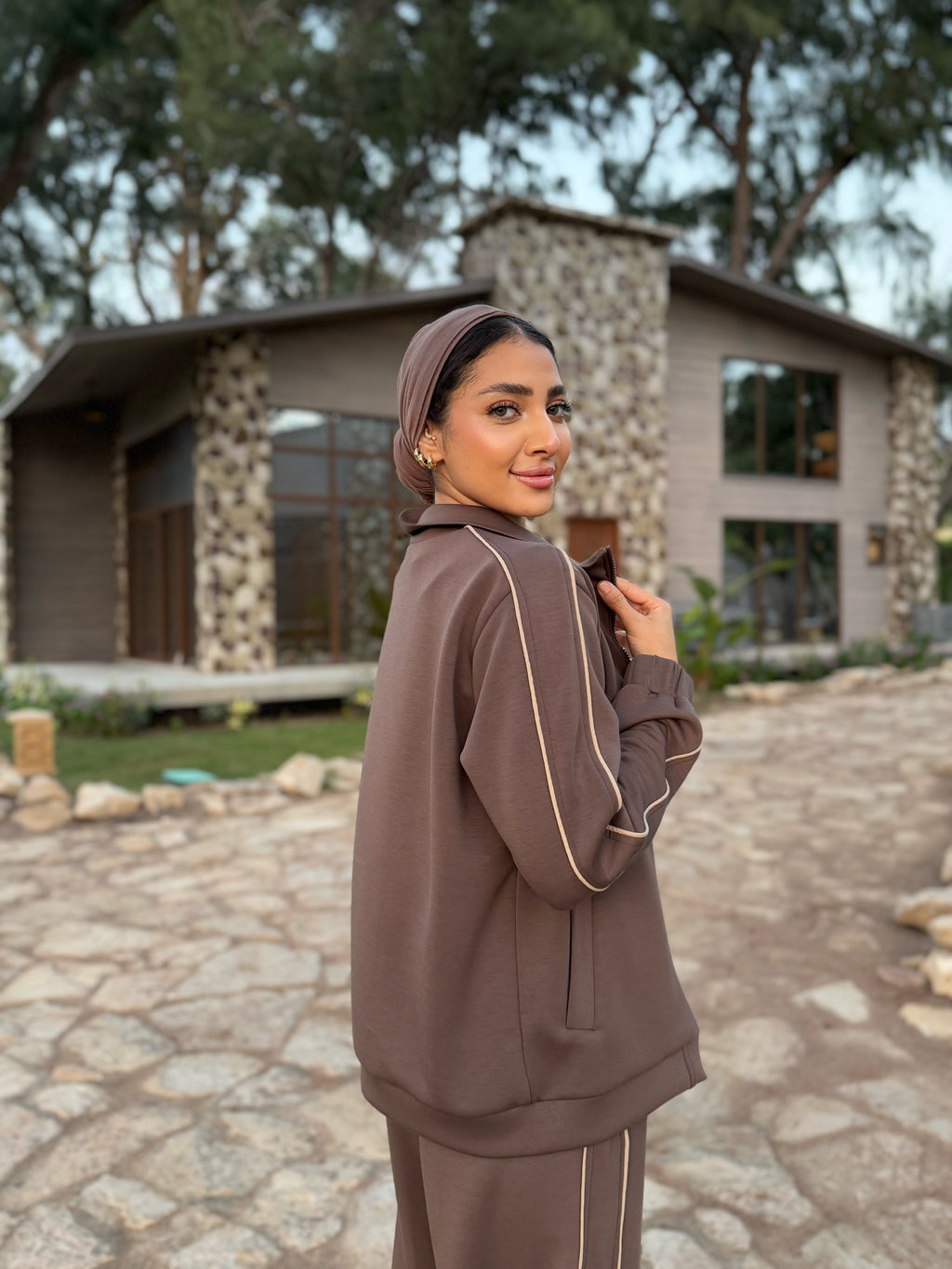 Double Trim Set Jacket