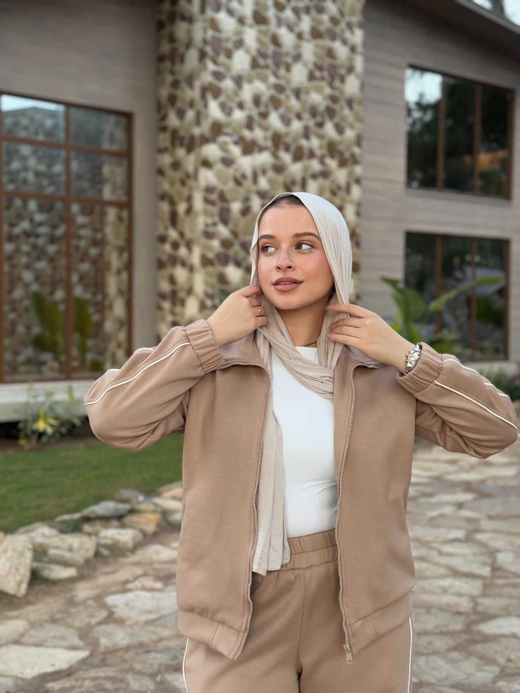 Double Trim Set Jacket