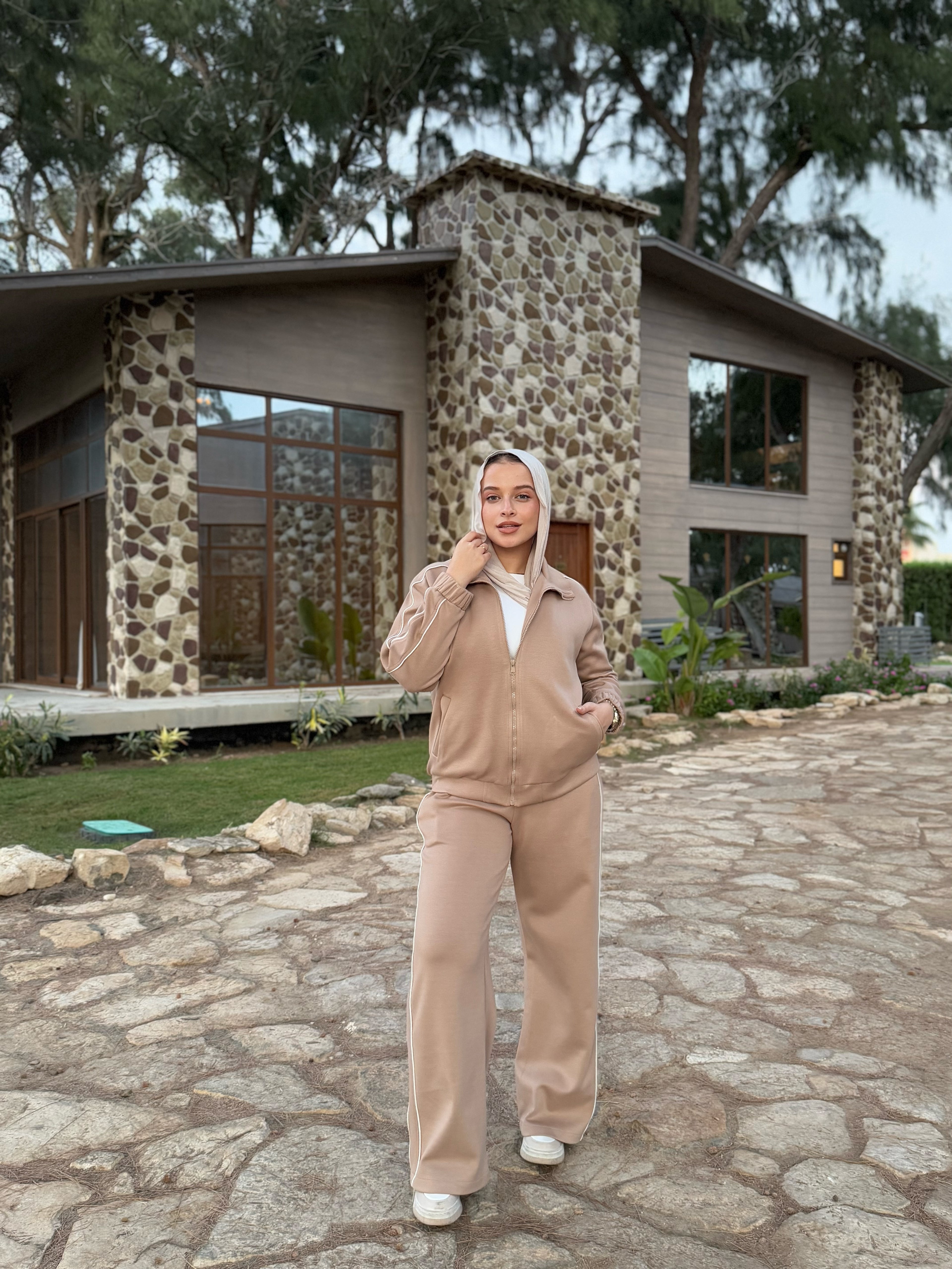 Double Trim Set Pants