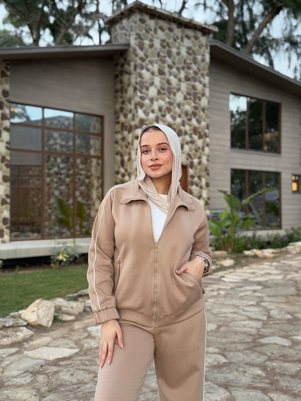 Double Trim Set Jacket