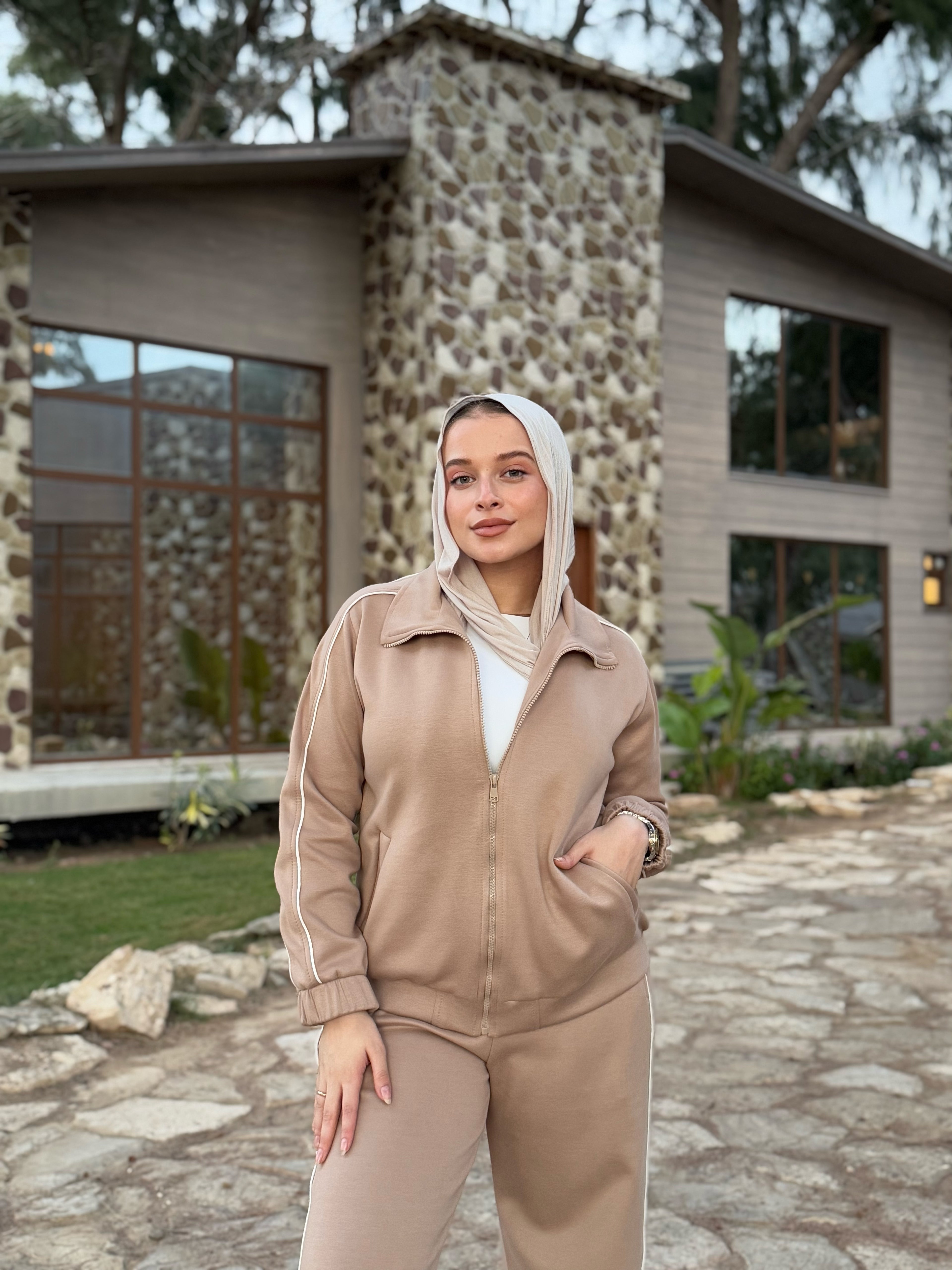 Double Trim Set Jacket