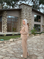 Double Trim Set Pants