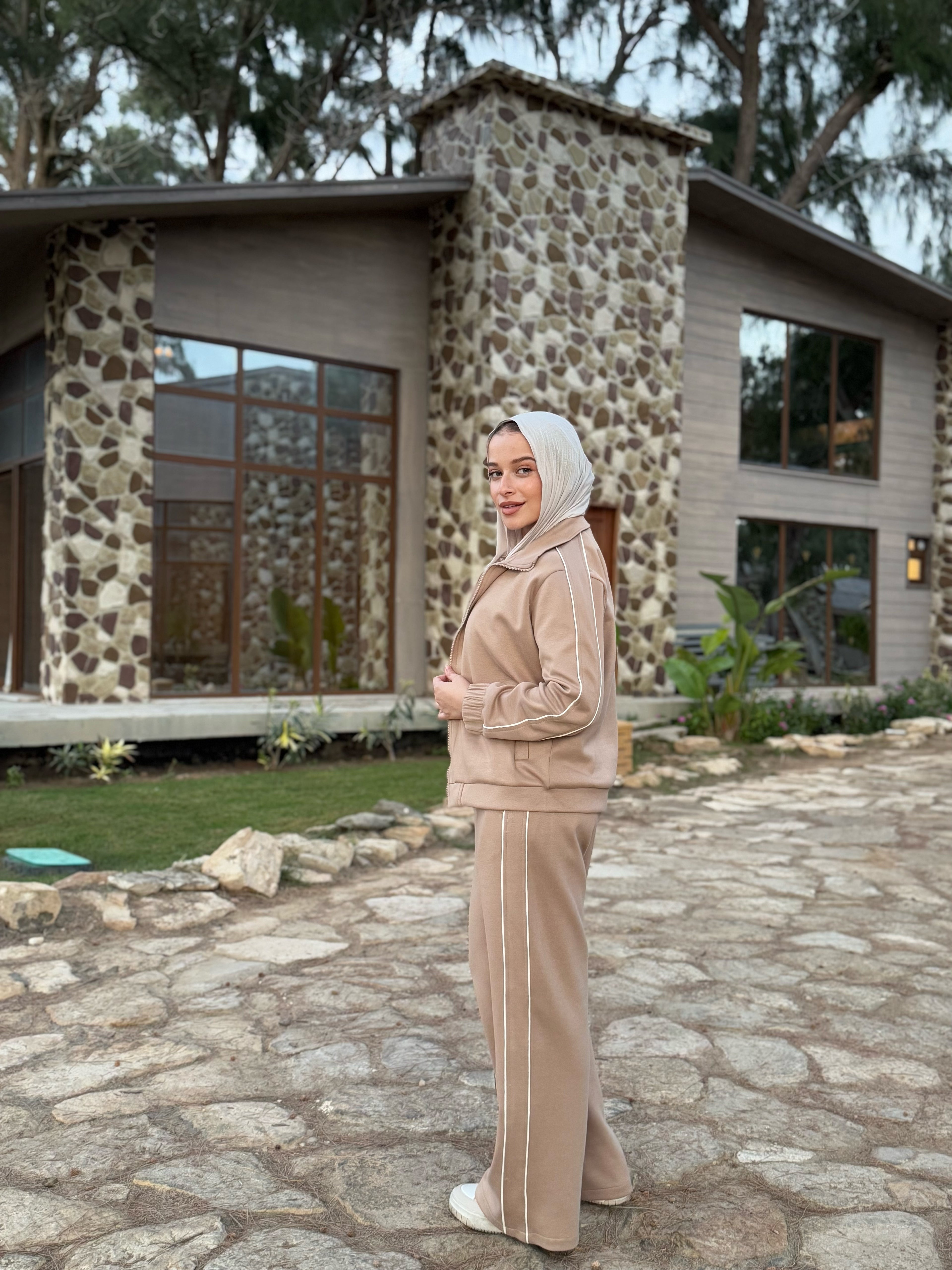 Double Trim Set Pants