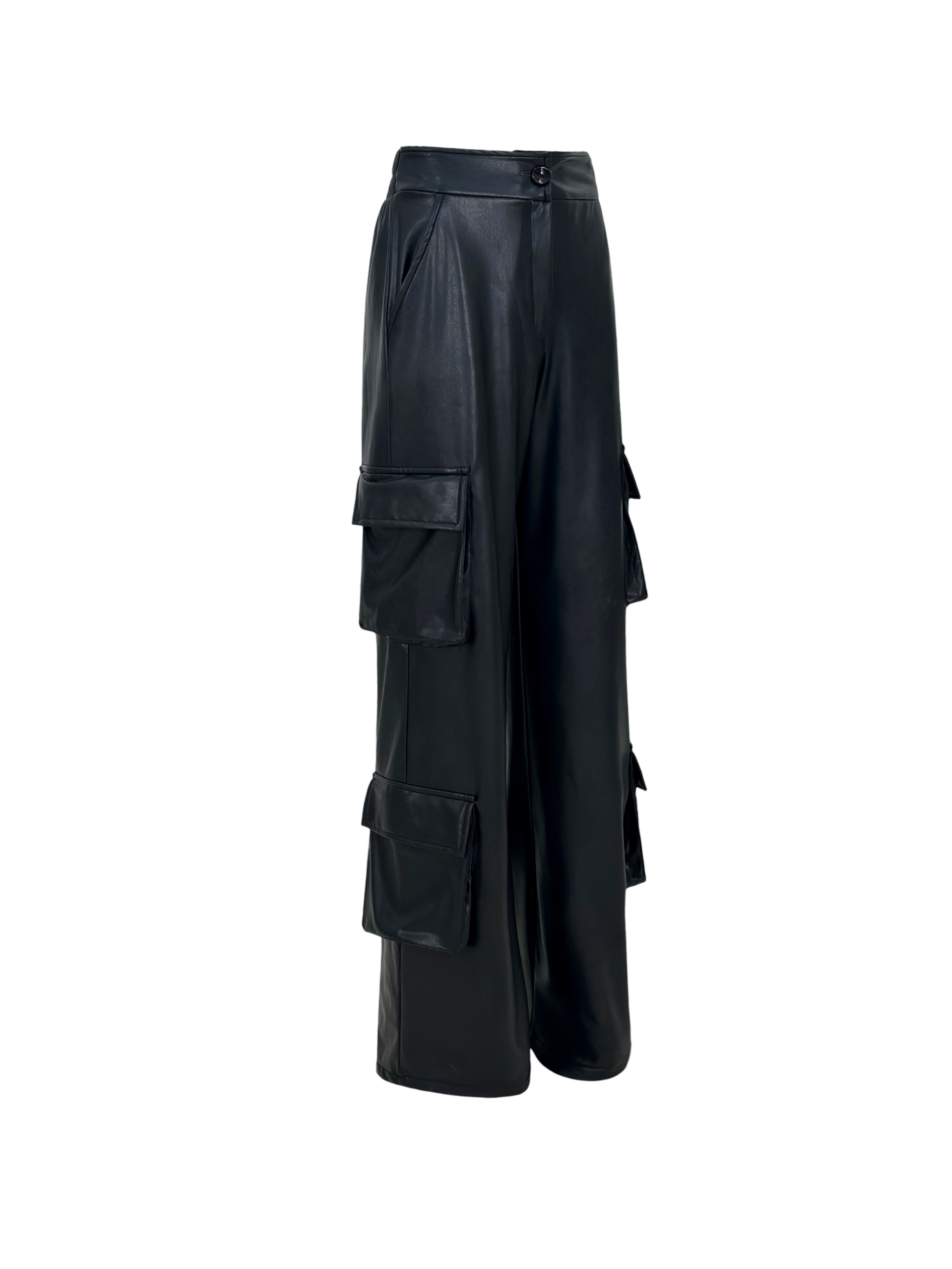 Baggy Leather Pants