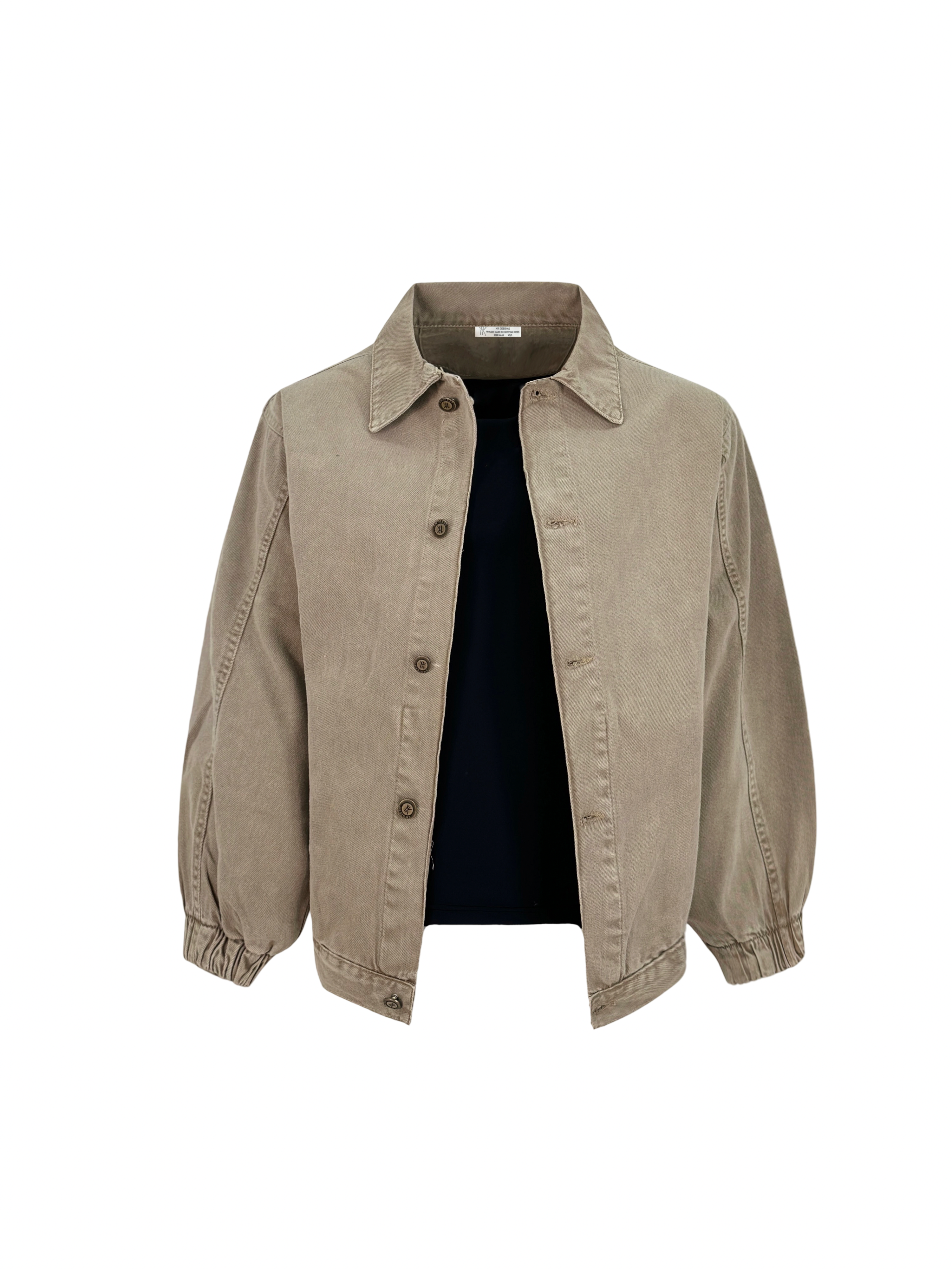 Puffed Denim Jacket