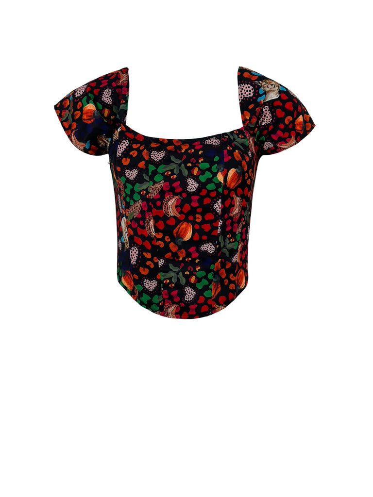 Colorful Wildness Corset