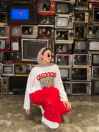 Head Turner Set Pants Cherry