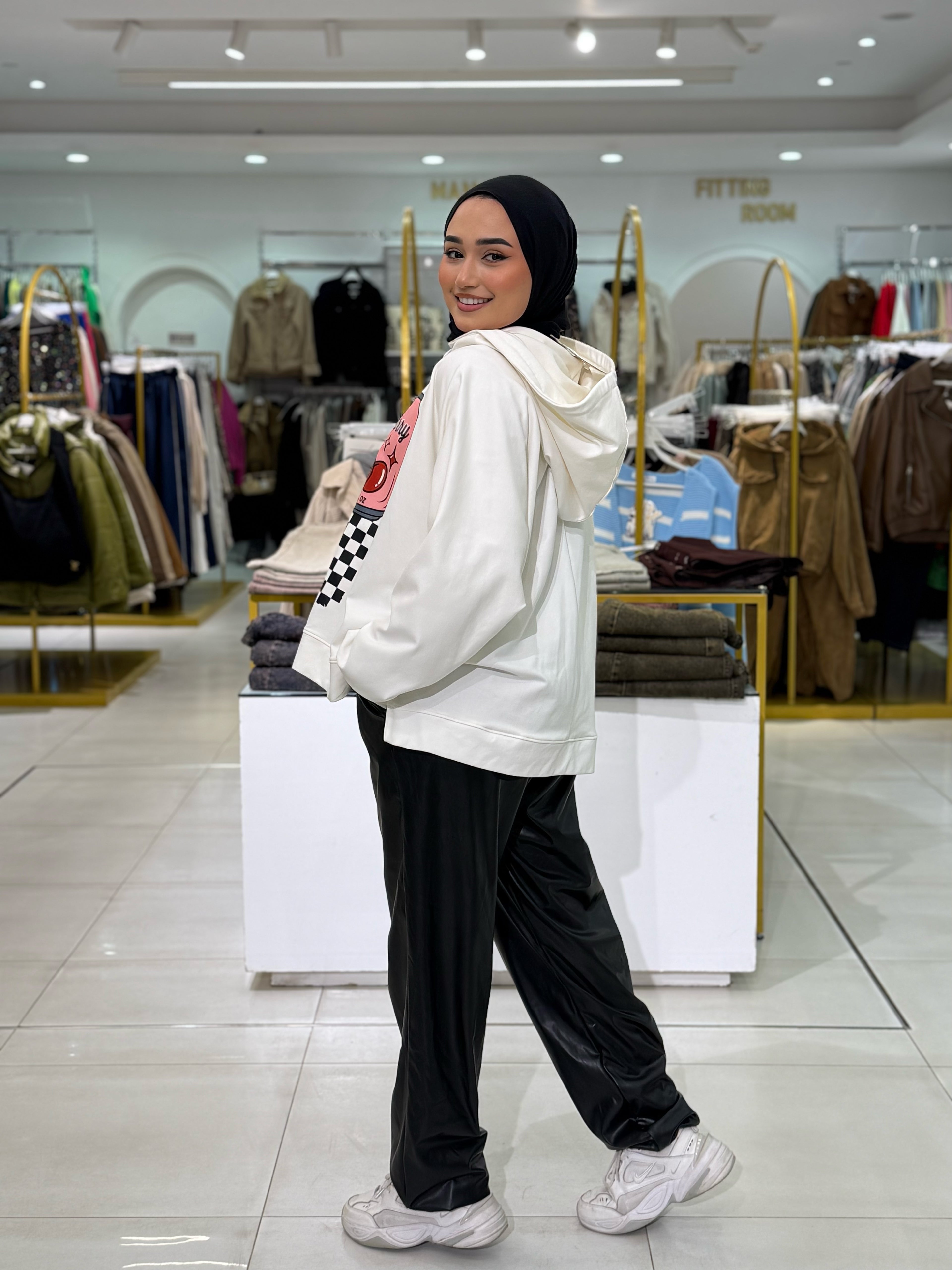 Jogger Leather Pants