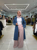 Denim Trench Coat