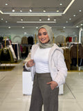 Furry Luxe Jacket Cream
