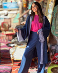 New Arabian Trim Pants Navy Sahara