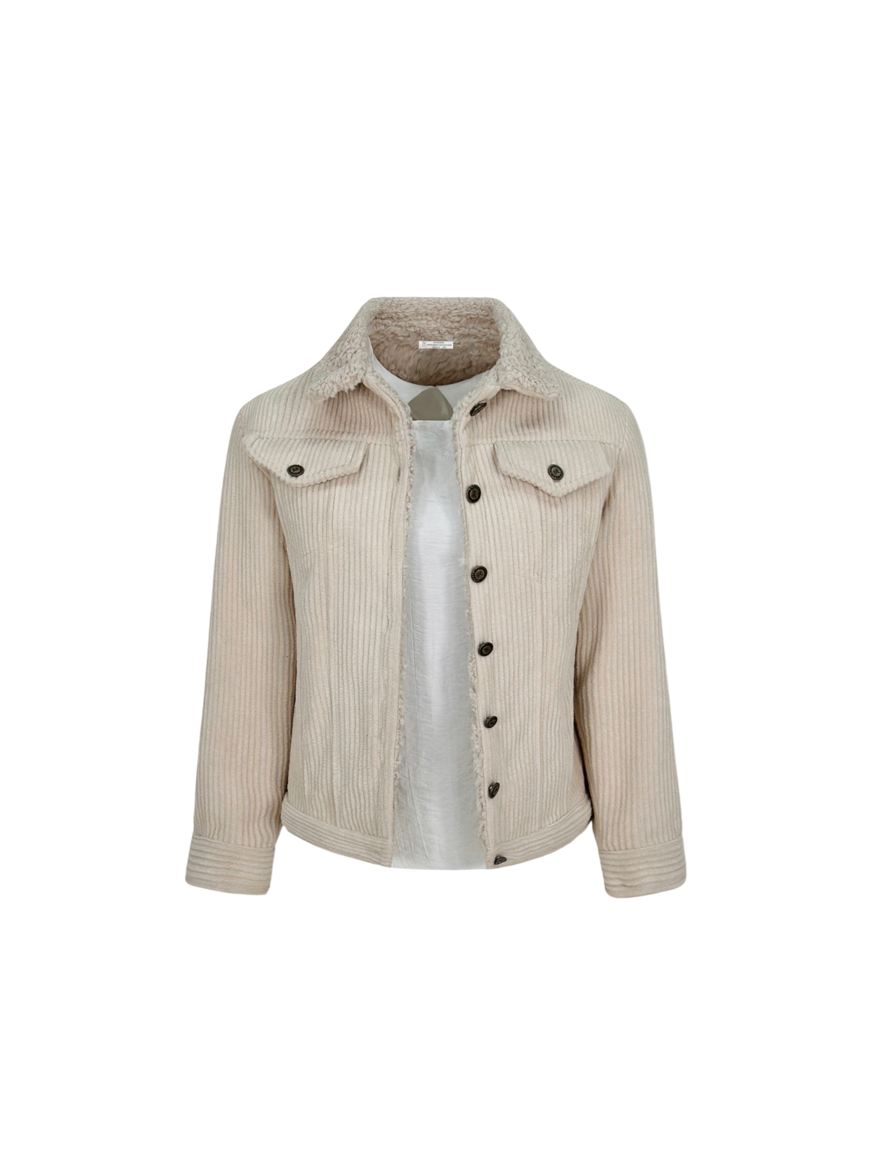 Furry Corduroy Heavy Jacket