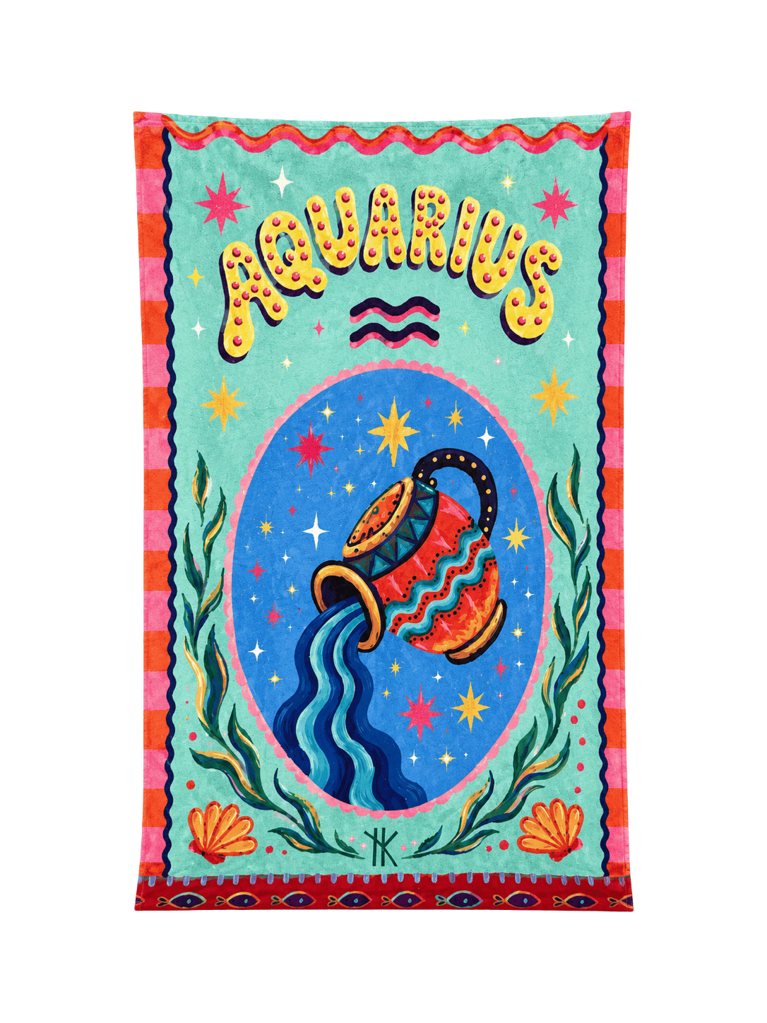 MicroFiber Towel Aquarius