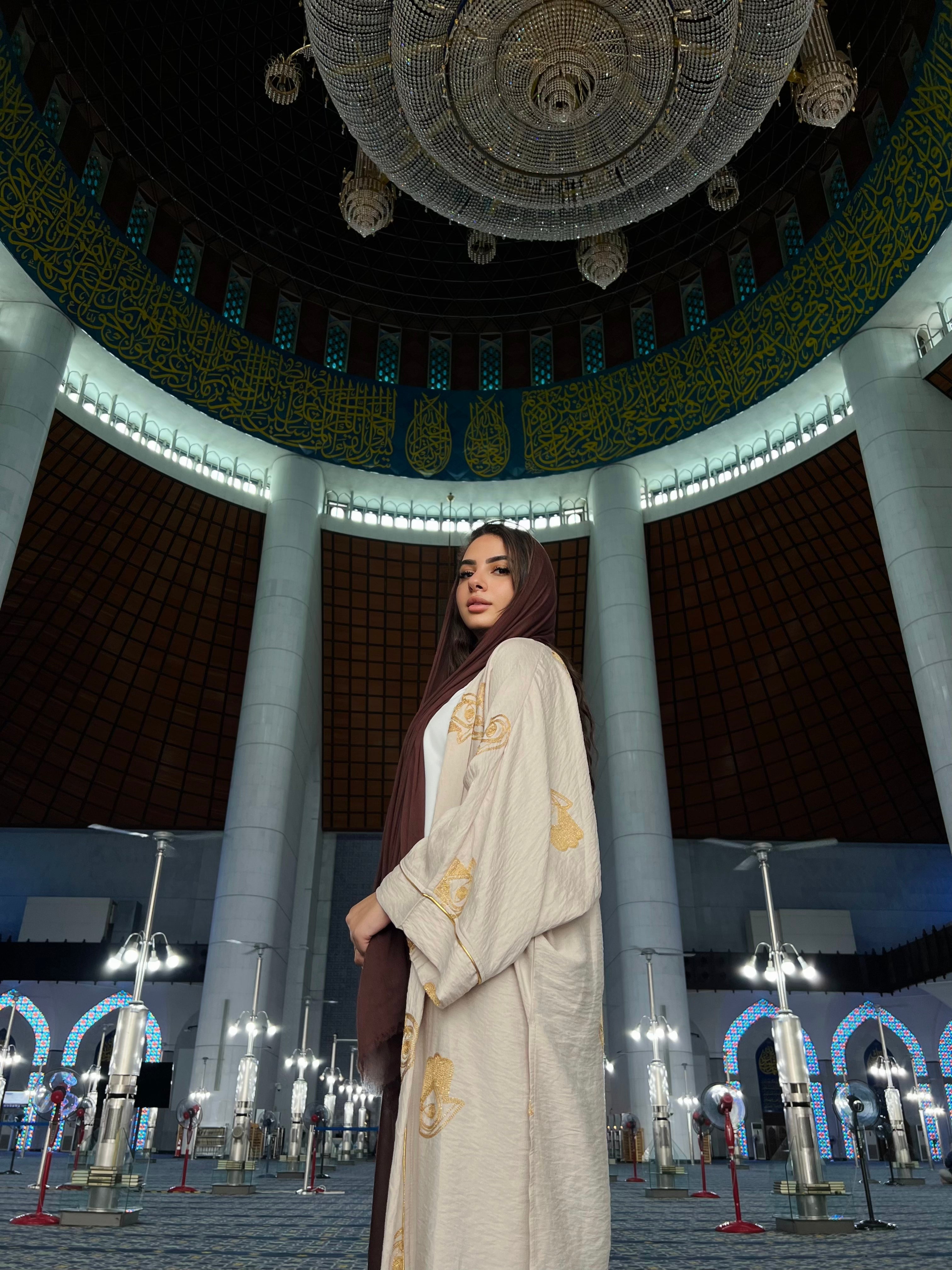 Golden eye khamsa Kimono