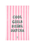 MicroFiber Towel Cool Matcha Girl