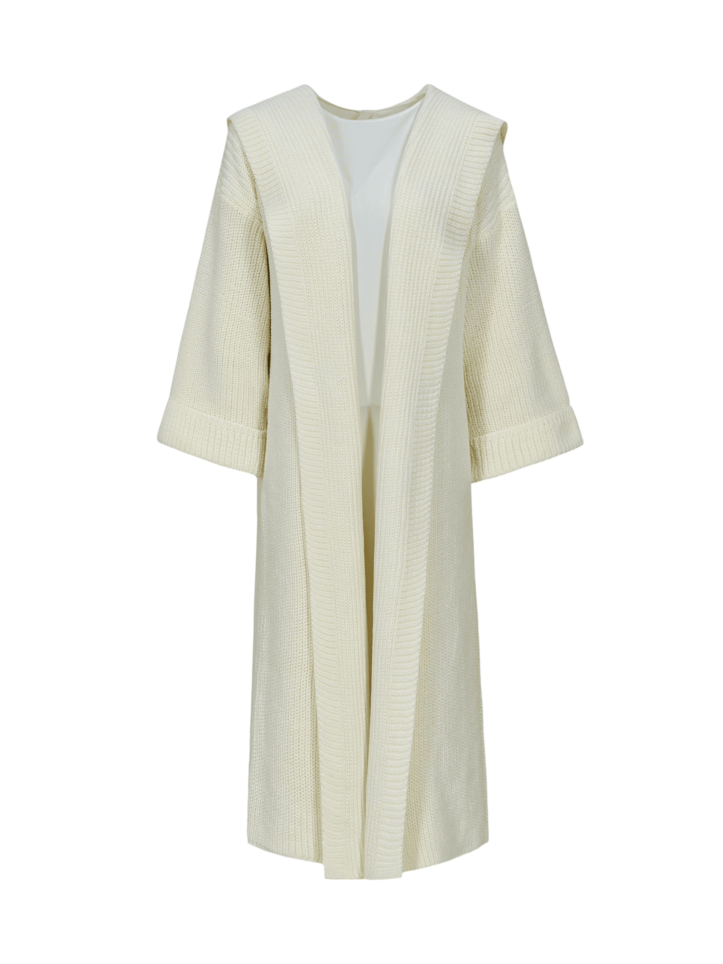 Hooded Long Heavy Jacket