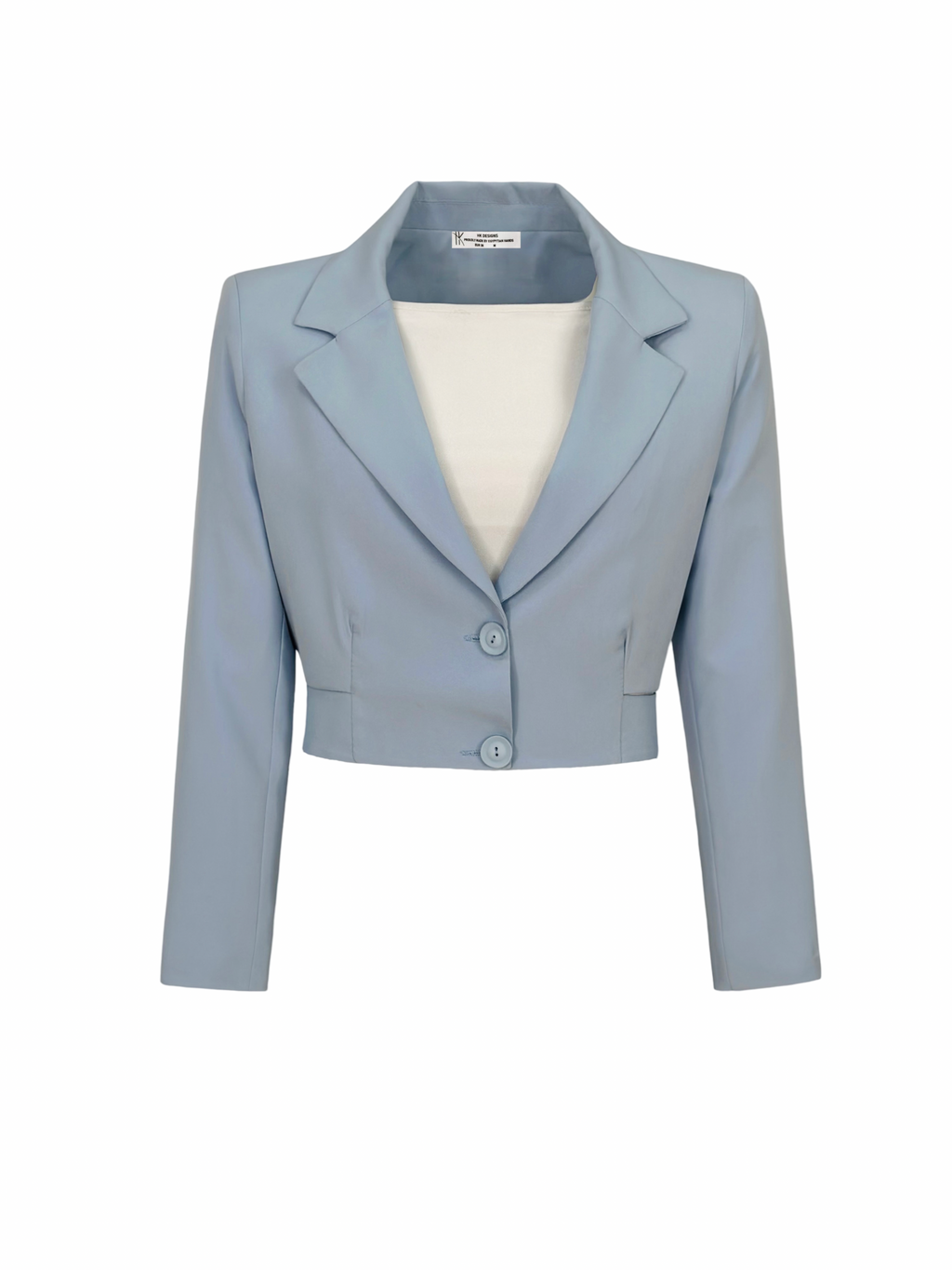 Belted Cropped Blazer
