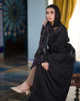 Royal Princess Kaftan Black