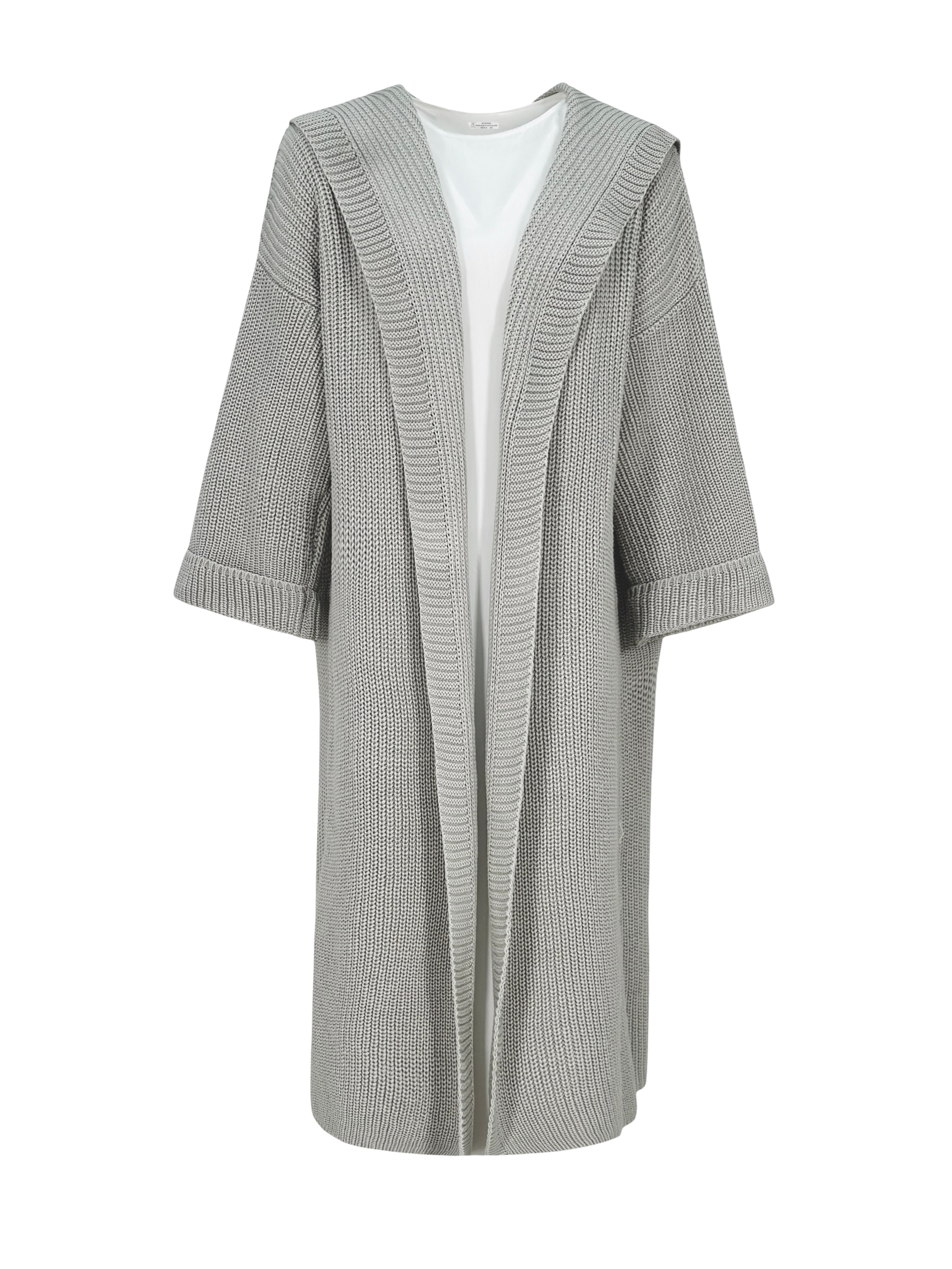 Hooded Long Heavy Jacket