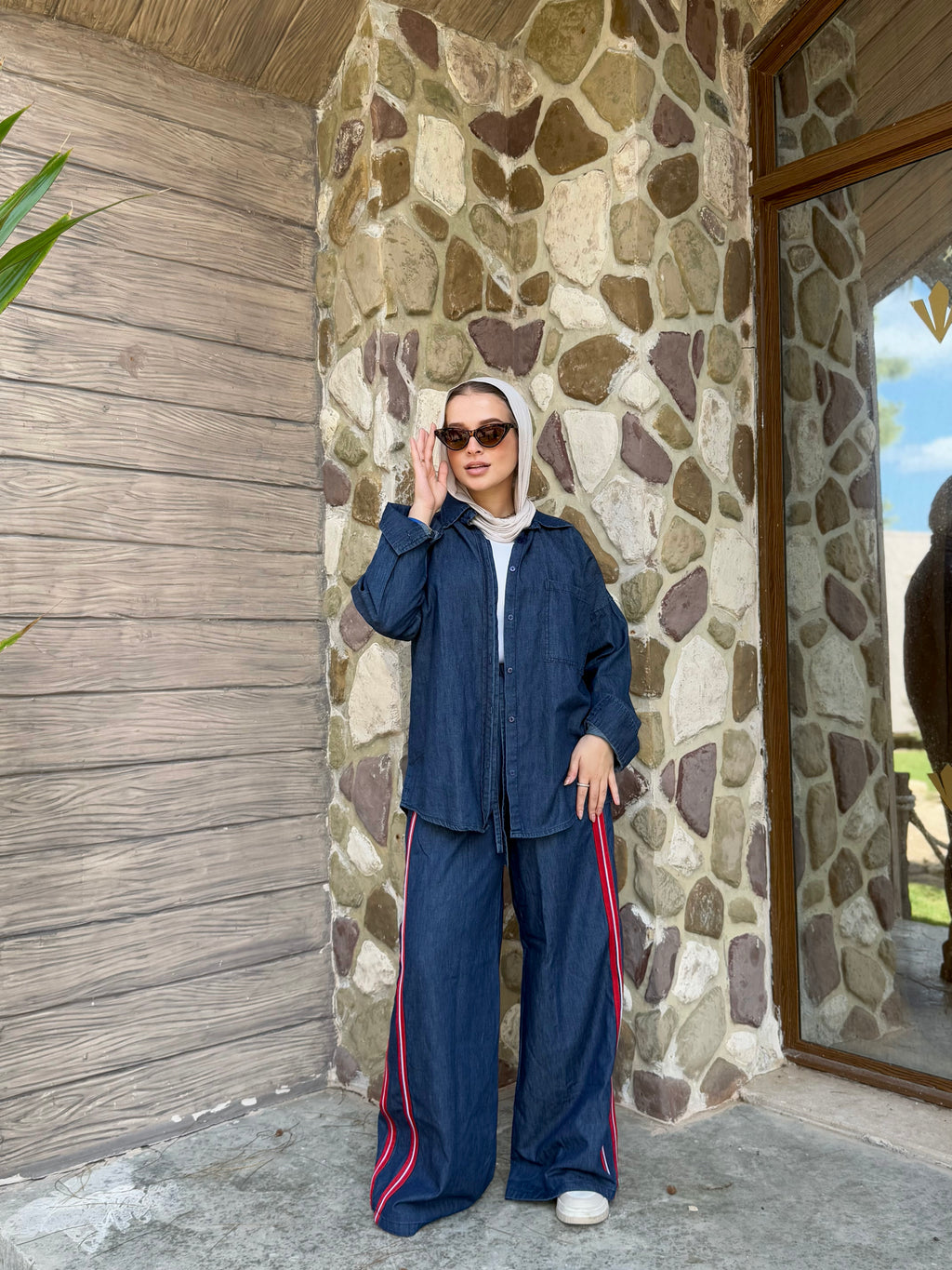 Denim Oversized Shirt