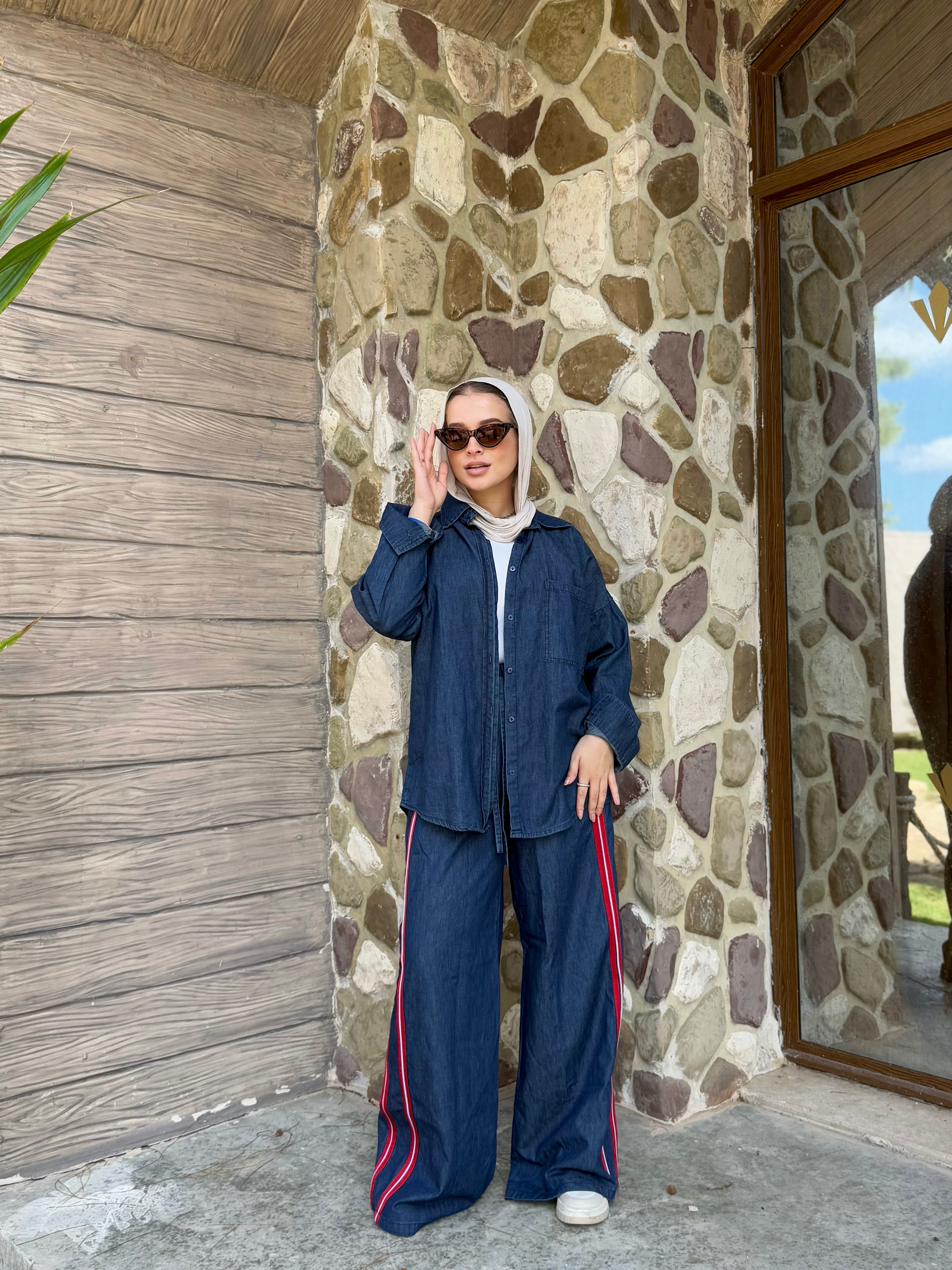 Denim Oversized Shirt