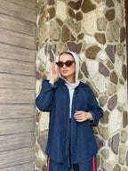 Denim Oversized Shirt